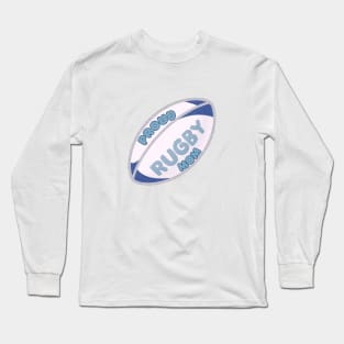 Proud Rugby Mom Long Sleeve T-Shirt